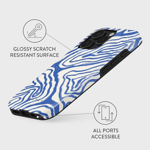 BURGA Unisex Phone Case for iPhone 16 Pro Max – Dual-Layer Hybrid Design with Shock-Absorbing TPU & Durable Exterior, Scratch-Resistant Finish and Raised Bezel Edge for Screen Protection & Daily Use by BURGA - Used condition - Image 3