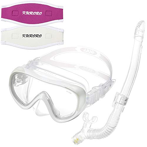 GULL �}�X�N �R�R�N���A�V���R�� �z���C�g×�X�m�[�P�� ���C���h���CSP�N���A�V���R�� �N���A×KURORO �}�X�N�X�g���b�v�J�o�[ (���[�Y�s���N×�z���C�g)