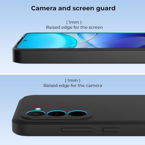 Image of A rtistque Back Cover Case for OnePlus N6x 5G | Camera Protection | Shockproof TPU | Stylish Protective Design | Slim Fit | Ultra Matte | OnePlus N6x Back Cover - Black