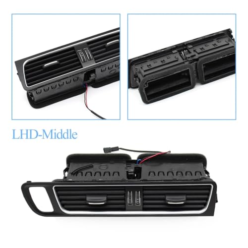 Sortie air tableau de bord Q5 cassée ? Kit 3 grilles