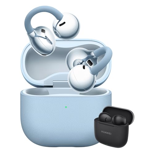 HUAWEI FreeClip 2 écouteurs sans fil bleu compatibles iOS Android autonomie 38h