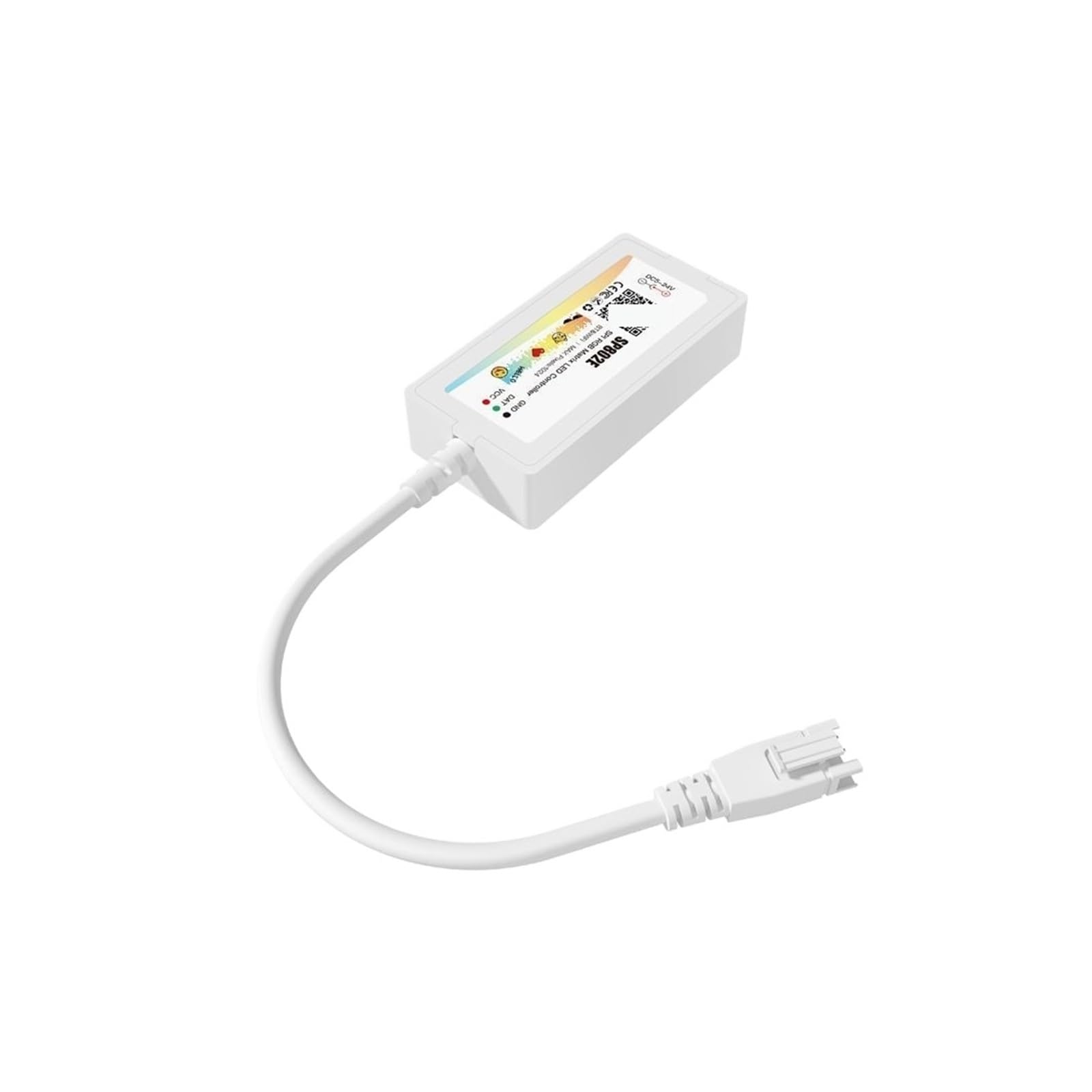 Controlador LED SP802E SPI para personalizar pantallas con texto