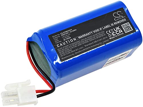 Trade-Shop Batteria 14,8 V 2600 mAh compatibile con Ecovacs Deebot CEN660 DL33 DL35 V780 CR120 X500 X580 KK8, Silvercrest SSRA1 305857 UR18650ZT-4S1P- AAF