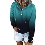 ETCYY-Womens-Color-Block-Hoodies-Tops-Long-Sleeve-Casual-Drawstring-Button-Down-Pullover-Sweatshirt-with-Pocket
