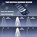 4-Pack Solar Street Lights, 30000lm Outdoor Flood Light, 2 Motion Sensor Modes, Dusk to Dawn, IP66 Waterproof Solar Powered Parking Lot Light with Remote Control, 6500k Dimmable Security Lamp