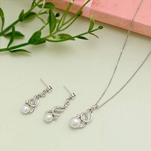 Buy Fashion Pearl Drop Necklace Set at Amazon.in