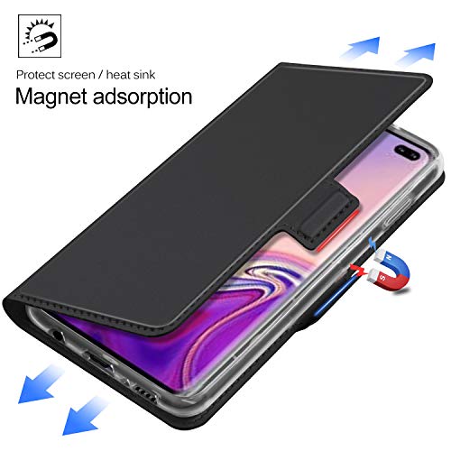 GEEMAI per Samsung Galaxy S10 Plus Cover, Flip