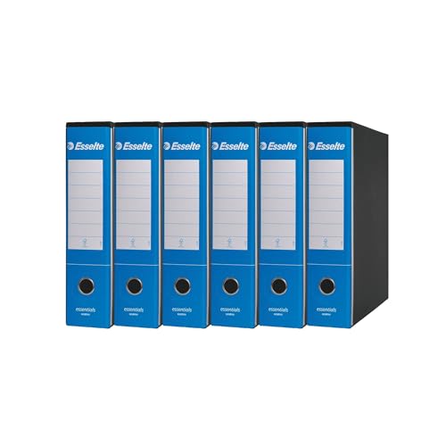 Esselte ESSENTIALS G75 Registratore con Custodia, con Meccanismo a Leva,