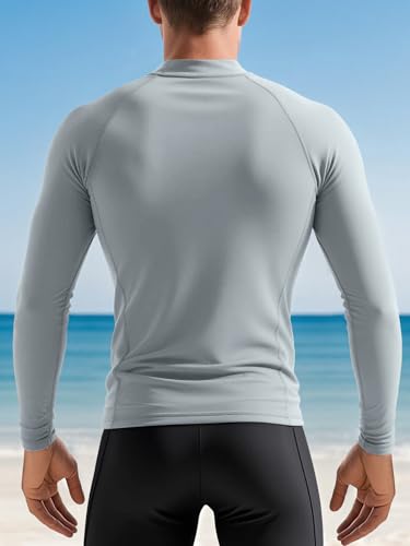 Camiseta de protección solar para hombre Arches National Park, manga larga compresiva para surf, protección UPF 50+, secado rápido miniatura 6
