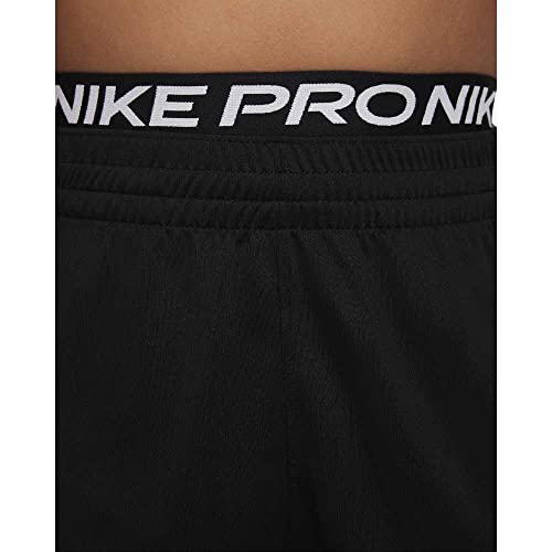 Nike Kids Boy's Pro Dri-FIT™ Tights (Little Kids/Big Kids) Black/White MD (10-12 Big Kid)3