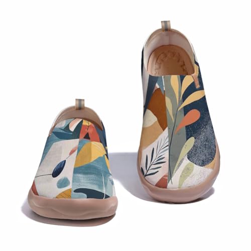 Women's Multicolor Art Travel Shoes Slip-On Loafers Comfortable Lightweight Fashion Sneakers2