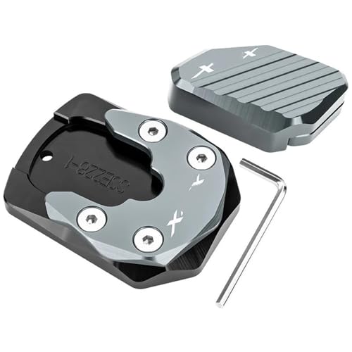 Pied d'extension de béquille moto XMAX pour stationner en sécurité sur herbe et gravier