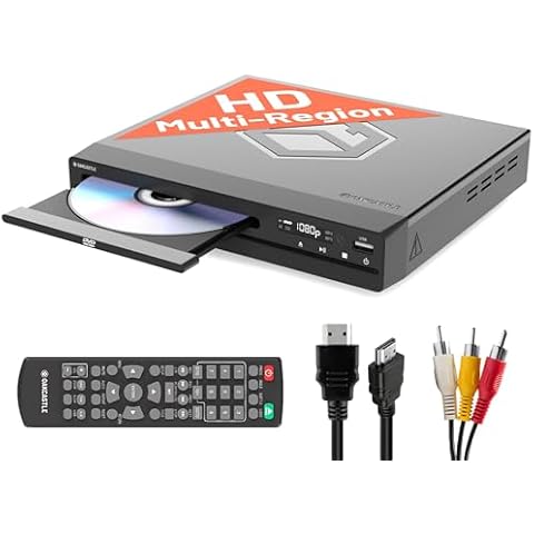 OAKCASTLE DVD100 Multi Region Compact DVD Player Cover