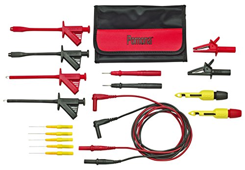 Pomona 6530A Lot de 18 câbles d'essai pour diagnostic automobile de précision