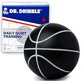 Dr. Dribble, 600g Premium Indoor Silent Basketball, Official Size 7 (29.5'), Never Compressed, Realistic Bounce, Premium Grip Grooves, High-Grade Foam, Indoor/Outdoor Practice for Home Drills