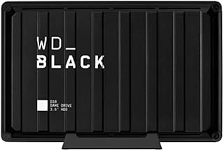 WD_BLACK 8TB D10 Game Drive - Portable External Hard Drive HDD Compatible with Playstation, Xbox, PC, & Mac - WDBA3P0080HBK-NESN