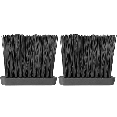 Ragyzity 2PCS Hearth Brush Fireplace Brush, Wooden Hearth Brushes Fireside Companion Set, Fireplaces Ash Cleaning Dust Tool for Home, Kitchens, Tables, Desks, Shelves