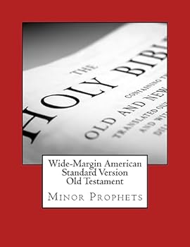 Paperback Wide-Margin American Standard Version Old Testament: Minor Prophets Book