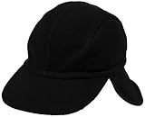 Locker leichter Tragekomfort CMP Herren Fleece Mütze 6504004, Nero, One Size