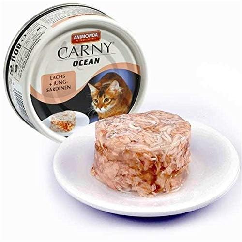 Animonda Nassfutter für Katzen – Carny Ocean mit Lachs und Sardinen