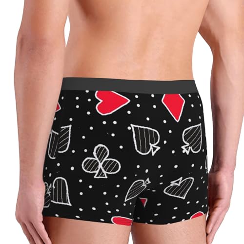 Card Suits Mens Underwear Boxer Briefs For Men’s -3