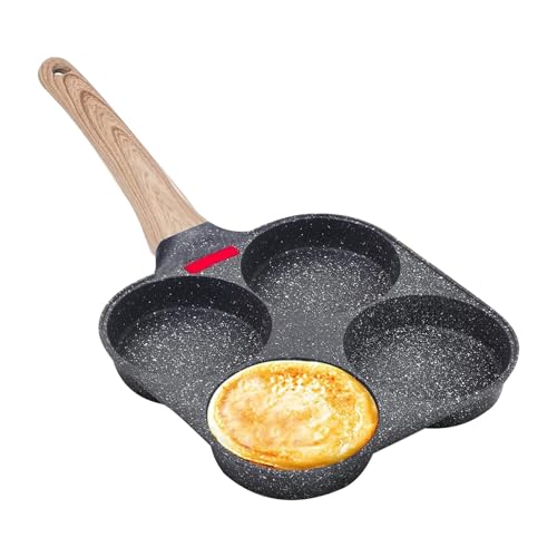 Generisch Utensilios de cocina de 1 litro con huevos uniformes, antiadherentes, para cocina de cerámica y gas, tortilla, pancake, sándwich, hogar, apartamento, restaurante