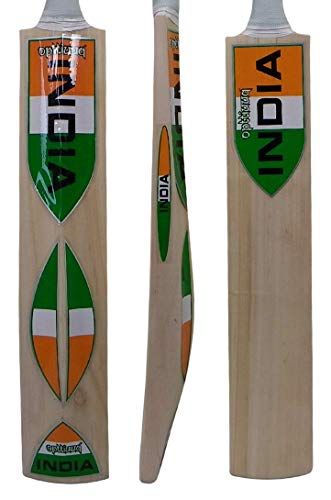 Opttiuuq Bharat India Cricket Bat Stickers Set For Junior Size Bats