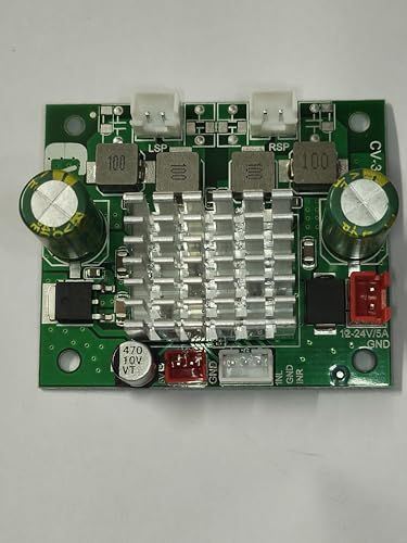 Image of RASHRI 30W + 30W Dual Channel Audio Amplifier Board | High Power Stereo Amplifier Module | DC 12V-24V Bluetooth Ready Board for DIY, Speaker, and Audio Projects