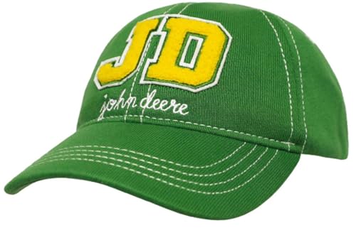 John Deere Toddler Size Cap Chenille JD Elastic Back