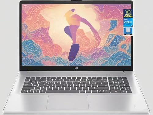 HP 17 Laptop, 17.3" FHD, Intel Core i5-1335U, 16GB RAM, 1TB SSD miniatura 1