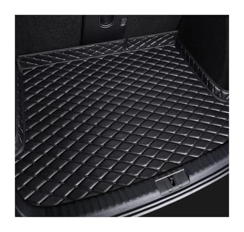 Tapis de coffre voiture VW Passat Variant 2016 noir sur mesure robuste