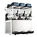 Moracle Máquina de Bebidas Congeladas Máquina de Granizados 3x12L Máquina de Bebidas...