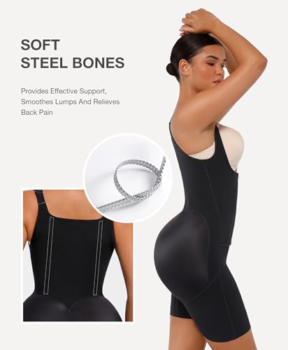 Lover-Beauty Fajas Colombianas Moldeadoras Shapewear for Women Tummy Control Postpartum Body Shaper with Zipper Crotch4