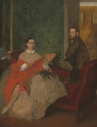 Peinture Murale Edgar Degas décoration murale abstraite grand salon