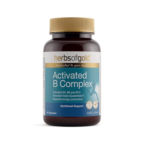 Herbs of Gold Activated B Complex - 30 Capsules