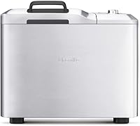 Breville BBM800XL Custom Loaf Bread Maker - 2.5 lb Loaves, Gluten-Free Settings, Auto Fruit Dispenser, Brushed Stainless Steel