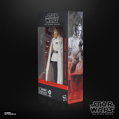 Star Wars The Black Series, Directeur Orson Krennic, figurine de collection de 15 cm, Star Wars : Andor