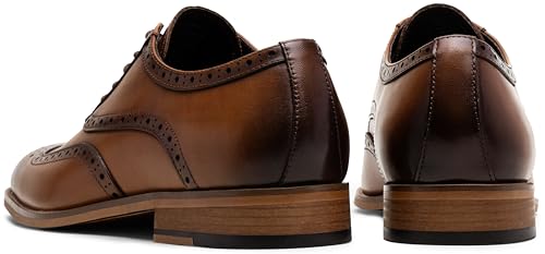 Image of Jousen Mens Dress Shoes Leather Oxford Classic Shoes Formal Business Dress Shoes for Men