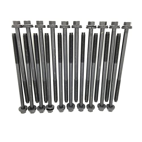 Image of Partsflow Head Gasket Set Bolts Compatible with Ford Expedition, F-150, F-250 SUPER DUTY,F-350 SUPER DUTY,Lincoln Mark LT,Lincoln Navigator 5.4L V8 VIN inch5 inch inchV inch OE#ES72798