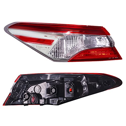 Longding Outer Tail Light Compatible With 2018-2023 Toyota Camry Oe Style Brake Lamp Assembly Replacement,Driver Side To2804134 | 8156006720 (No Bulb) #TOP3