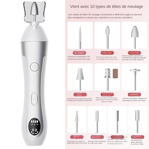 Ponceuse à ongles de précision silencieuse pour un soin de qualité - 5