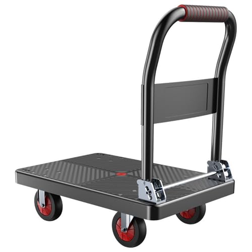 Carretilla plegable resistente para carga hasta 600 lbs miniatura 1