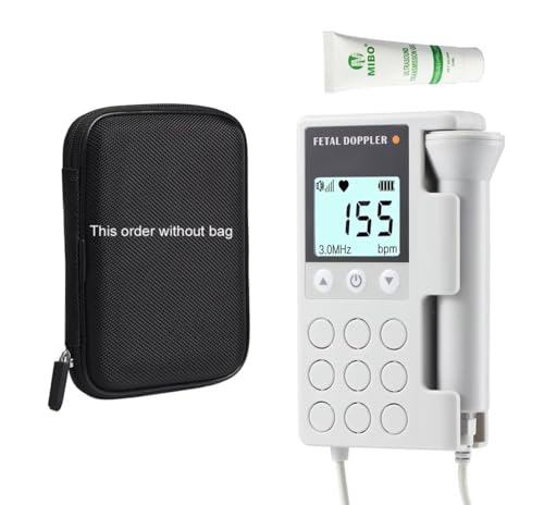 Bag for Baby Fetal Doppler Heartbeat Monitor Pregnancy Monitor Baby Monitor Pregnancy for New Mom Home Use-D1