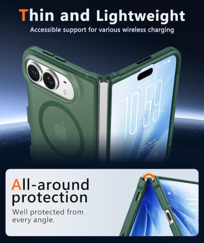 Image of FNTCASE for Phone Ultra Fold Case, with Screen Protector, Fit for Magsafe