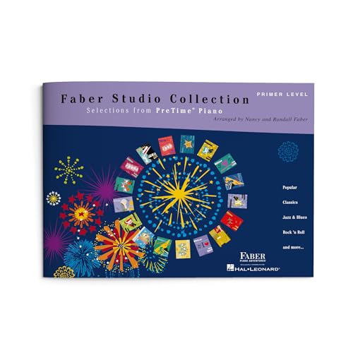Faber Studio Collection: Selections from PreTime Piano - Primer Level | Beginner Piano Sheet Music Book for Kids | Easy Songbook for First-Time ... (Faber Studio Collection: Pretime Piano)