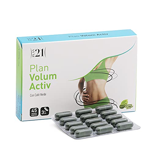 En Oferta Plameca Plan Volum Activ Con Extracto Seco De Café Verde, Proteína De Judía, Vinagre De Manzana Y Picolitano De Cromo, 45 Cápsulas Vegetales