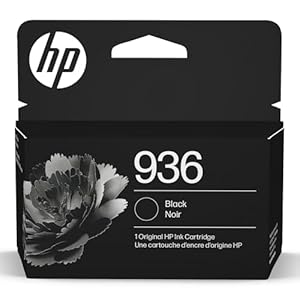 HP Impresoras de cartuchos de tinta negra 936 | Funciona con la serie de impresoras: OfficeJet 9120, OfficeJet Pro 9110, 9120, 9130, formato ancho 9730 | Elegible para tinta instantánea | 4S6V2LN