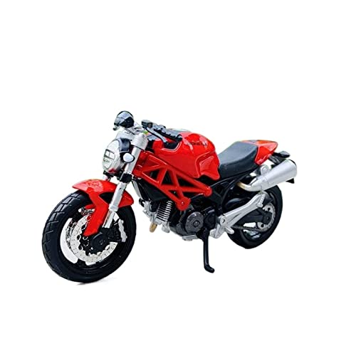 limimo for Ducati Diavel Carbon, Hypermotard, 1:18 Scale Motorcycle Model Series Alloy and Plastic Decorative Display Piece Motorcycle Model(Monster 696)
