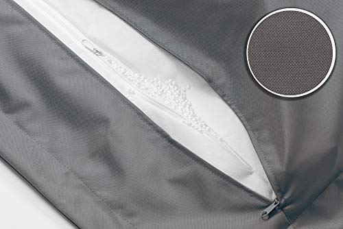 sunnypillow S Sitzsack, Outdoor & Indoor 100 x 70 cm mit 60L Styropor Füllung Sessel für Kinder &...