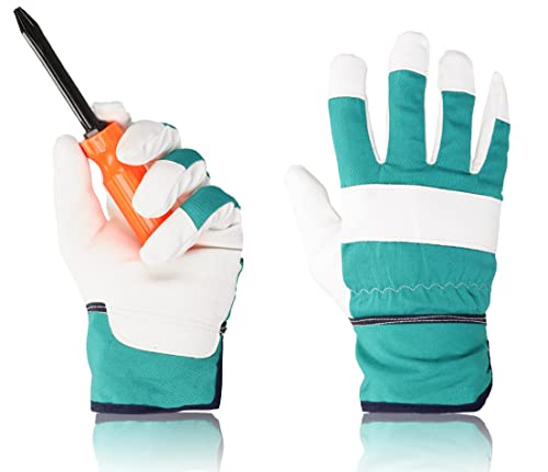 FUZZIO Gants de travail pour enfants - Taille 5 Cover